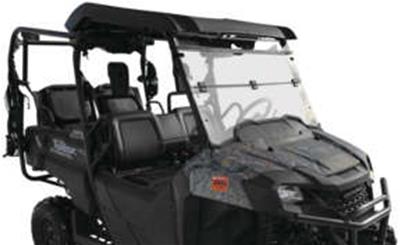Quadboss Powersports Windshields 375782 Windshields, QB WINDBREAK FOLDING SHIELD, Clear thumbnail 4
