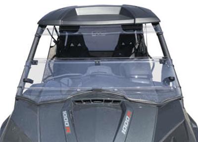 Quadboss Powersports Windshields 375786 Windshields, QB WINDBREAK FOLDING SHIELD, Clear thumbnail 4