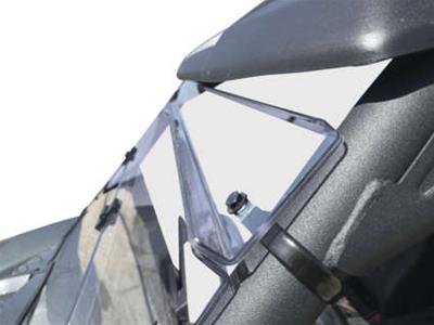 Quadboss Powersports Windshields 375786 Windshields, QB WINDBREAK FOLDING SHIELD, Clear thumbnail 3