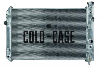 Cold Case Performance Aluminum Radiators for 1993-2002 CAMARO, FIREBIRD - LMP5205A Radiator, Performance, Aluminum, Polished, Crossflow, 2 Row, Transmission Cooler, Chevy, Pontiac, Each
