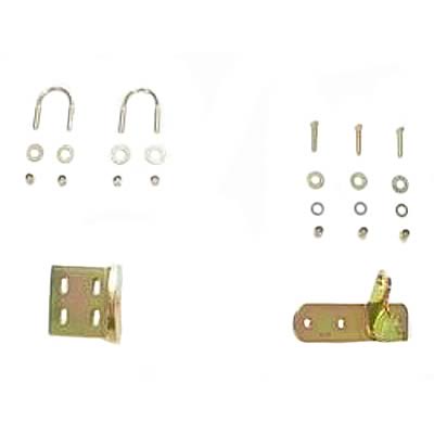 thumbnail image 2 of Rancho RS5535 Steering Stabilizer Bracket Kit - Black Powder Coated, For Dual Stabilizers 2 of 12