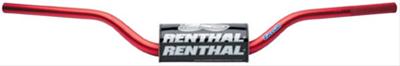 Renthal Fatbar Handlebars 604-01-RD Handlebars, Fatbar, RC Honda® Style, Aluminum, Red Anodized, 1.125 in. Diameter, 31.575 in. Width, Each
