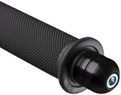 Renthal End Plugs E193 Handlebar Ends, Plugs, Aluminum, Black Anodized, 7/8 in., 1 1/8 in., Pair
