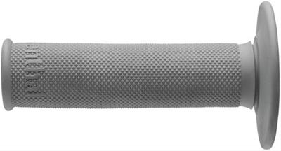 Renthal Original Series Grips G089 Grips, Single Compound, Rubber, Light Gray, 7/8 in. Bars, Soft Feel, Pair