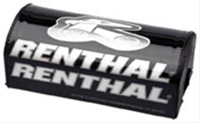 Renthal Fatbar Pads P230 Handlebar Pad, Fatbar, 1 1/8 in. Size, Foam, Vinyl Cover, Black, Logo, Each