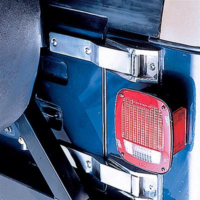 Rugged Ridge 97-06 Jeep Wrangler Stainless Steel Tailgate Hinges thumbnail 2