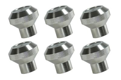Rugged Ridge 76-86 Jeep CJ Billet Stainless Steel Dash Knob Set