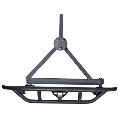 Rugged Ridge RRC Tire Carrier Mounts for 1987-2006 WRANGLER - 11503.6 Spare Mount, Steel, Black, Jeep, Carrier, Each