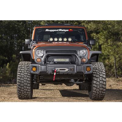 Rugged Ridge 11544.05 Rugged Ridge Spartacus Stubby Front Bumpers