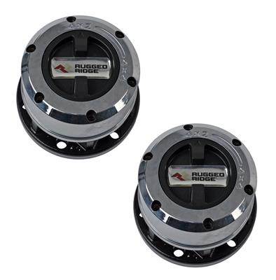 Rugged Ridge Manual Locking Hubs for 1998-2007 FRONTIER, 1990-2007