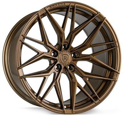 ロマーナ Rohana Wheels RFX1720105112BZ33 Rohana RFX17 Gloss Bronze Wheels