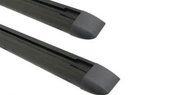 Rhino-Rack RTC Tracks w/Hardware & End Caps - 70in - Pair