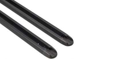 Rhino-Rack RTV Tracks w/Hardware & End Caps - 74.0in - Pair