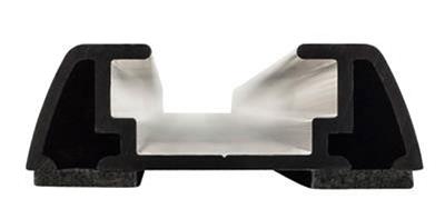Rhino-Rack RTV Tracks w/Hardware & End Caps - 74.0in - Pair thumbnail 2