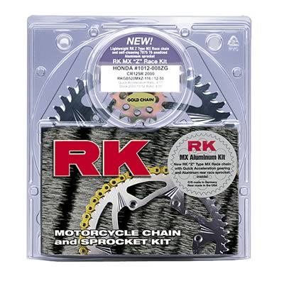 rk motorcycle chain and sprocket kit