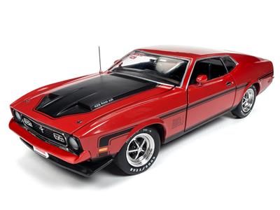 AUTO WORLD AMERICAN MUSCLE 1971 FORD MUSTANG MACH 1 THE HAMI Joyeuse 07260