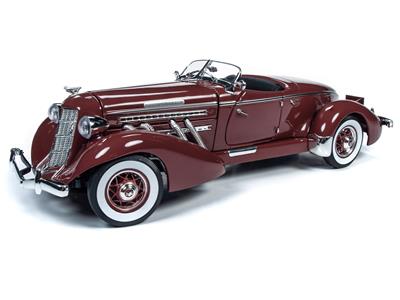 AUTO WORLD AW262 1:18 Scale 1935 Auburn 851 Speedster Diecast