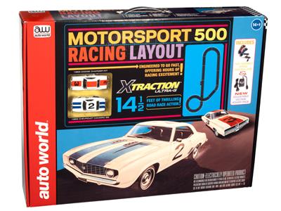 AUTO WORLD SRS346/03 1:64 Scale Motorsports 500 Racing Slot Car