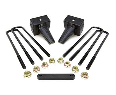 ReadyLift Suspension Rear Block Kits for 2011-2017 F-250 SUPER DUTY, F-450 2011-2016 F-350 DUTY - 66-2222 Lift, Leaf Spring Block, Cast Iron, Rear, 5.0 in., Ford, Kit