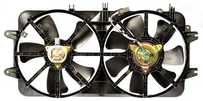For Cadillac Escalade GMC Yukon Black Engine Cooling Fan Assembly Dorman 620-654