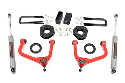 ダイワ FREAM KIX / LIBERTY / REGAL-S３点セット★ Rough Country 22630RED Rough Country N3 Suspension Lift Kits