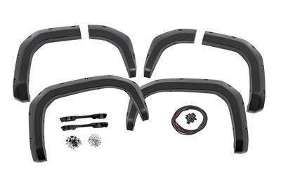 Rough Country F-T12511-202 Rough Country Pocket Fender Flares