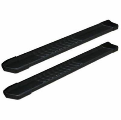 Raptor Series 6 in. OEM-Style Aluminum Running Boards 1701-0016BT Boards, OEM-Style, Aluminum, Black Textured, Standard Cab, Chevrolet, GMC, Pair