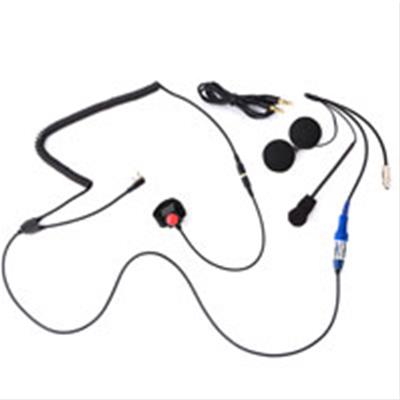 motorcycle 2 way radio headset kit