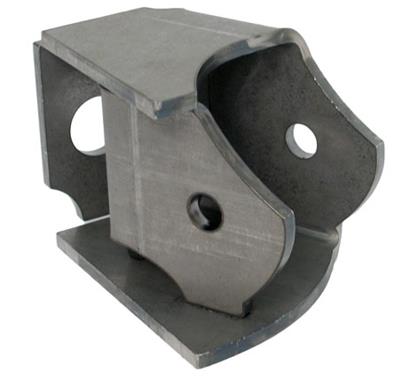 Artec Industries Inner Frame Brackets BR1015 Bracket, Lower Link Chassis Style, Passenger Side Inner, 0 degree Offset, Steel, Natural, Each