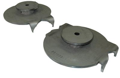 Artec Industries TJ Coil Spring Perches and Retainers BR1033 Seats, Rear, Lower, Steel, Natural, Jeep, Pair thumbnail 2