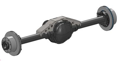 Artec Industries Sterling 10.25 Rear Axle Trusses TR1002 Housing Brace, Axle, Short Truss, Steel, Natural, Ford in., Kit thumbnail 3