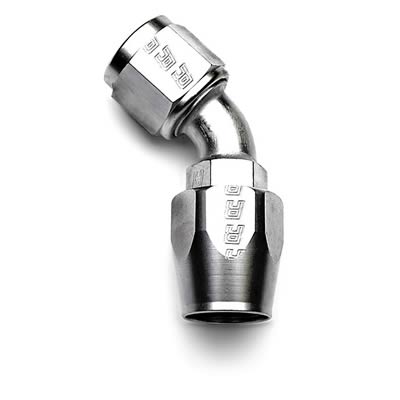 Russell Performance -4 AN Endura 45 Degree Full Flow Hose End
