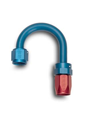 RUSSELL 610045 FULL FLOW HOSE END STRAIGHT 10AN ALL BLK FINISH