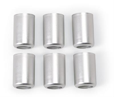 Russell Performance -6 AN Stainless Steel Crimp Collars (O.D. 0.600) (6 Per Pack)