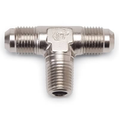 Russell Performance -6 AN to 3/8in NPT Flare to Pipe Tee Fitting thumbnail 2