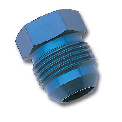 Russell Performance -8 AN Flare Plug (Blue) thumbnail 2
