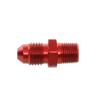 Russell Performance -4 AN MALE X 1/8in NPT MALE (Red) thumbnail 2