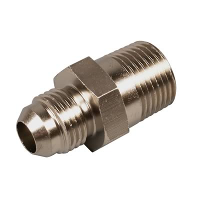 Russell Performance -6 AN to 3/8in NPT Straight Flare to Pipe (Endura) thumbnail 2