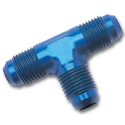 Russell Performance -3 AN Flare Tee Fitting (Blue) thumbnail 2