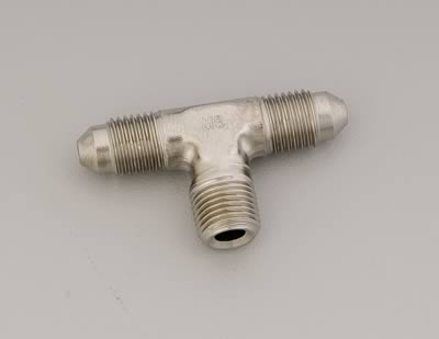 Russell Performance -3 AN to 1/8in NPT Flare to Pipe Tee Fitting thumbnail 2
