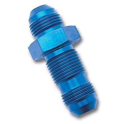 Russell Performance -6 AN Straight Flare Bulkhead thumbnail 2