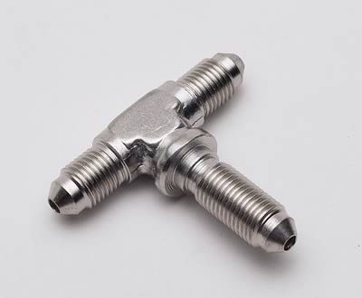 Russell Performance -3 AN Flare Bulkhead Tee Fitting (Endura) thumbnail 2