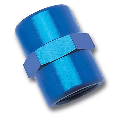 Russell Performance 1/4in Female Pipe Coupler (Blue) thumbnail 2