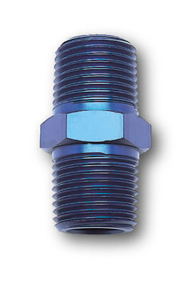 Russell Performance 3/8in Male Pipe Nipple (Blue) thumbnail 2