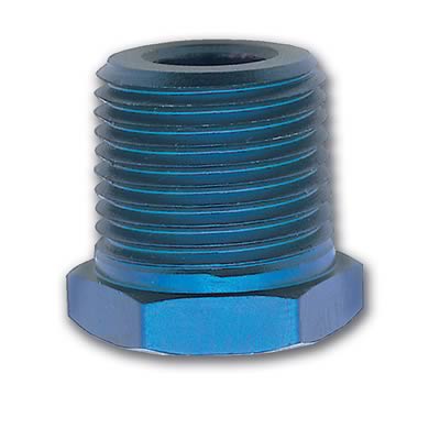 Russell Performance 3/4in Male to 1/2in Female Pipe Bushing Reducer (Blue) thumbnail 2