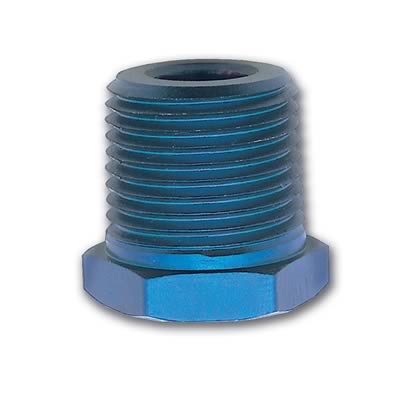 Russell Performance 1in Male to 3/4in Female Pipe Bushing Reducer (Blue) thumbnail 2