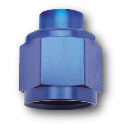 Russell Performance -6 AN Flare Cap (Blue) thumbnail 2