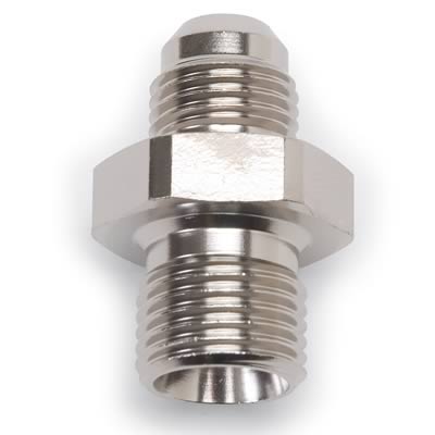 Russell Performance -6 AN Flare to 10mm x 1.0 Metric Thread Adapter (Endura) thumbnail 2