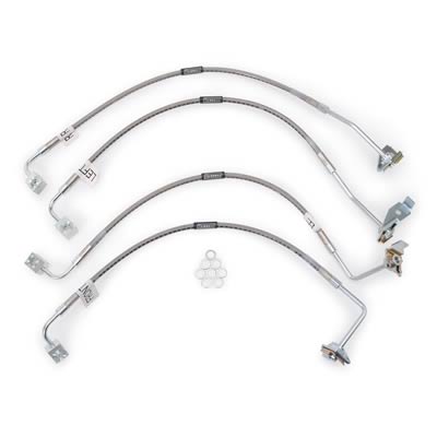 Russell Performance 07-08 Jeep Wrangler JK with 6in Lift Brake Line Kit