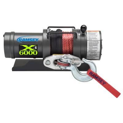 Summit Racing Winch Ramsey Winch 109195 Ramsey Triple-X 6000 Winches | Summit Racing